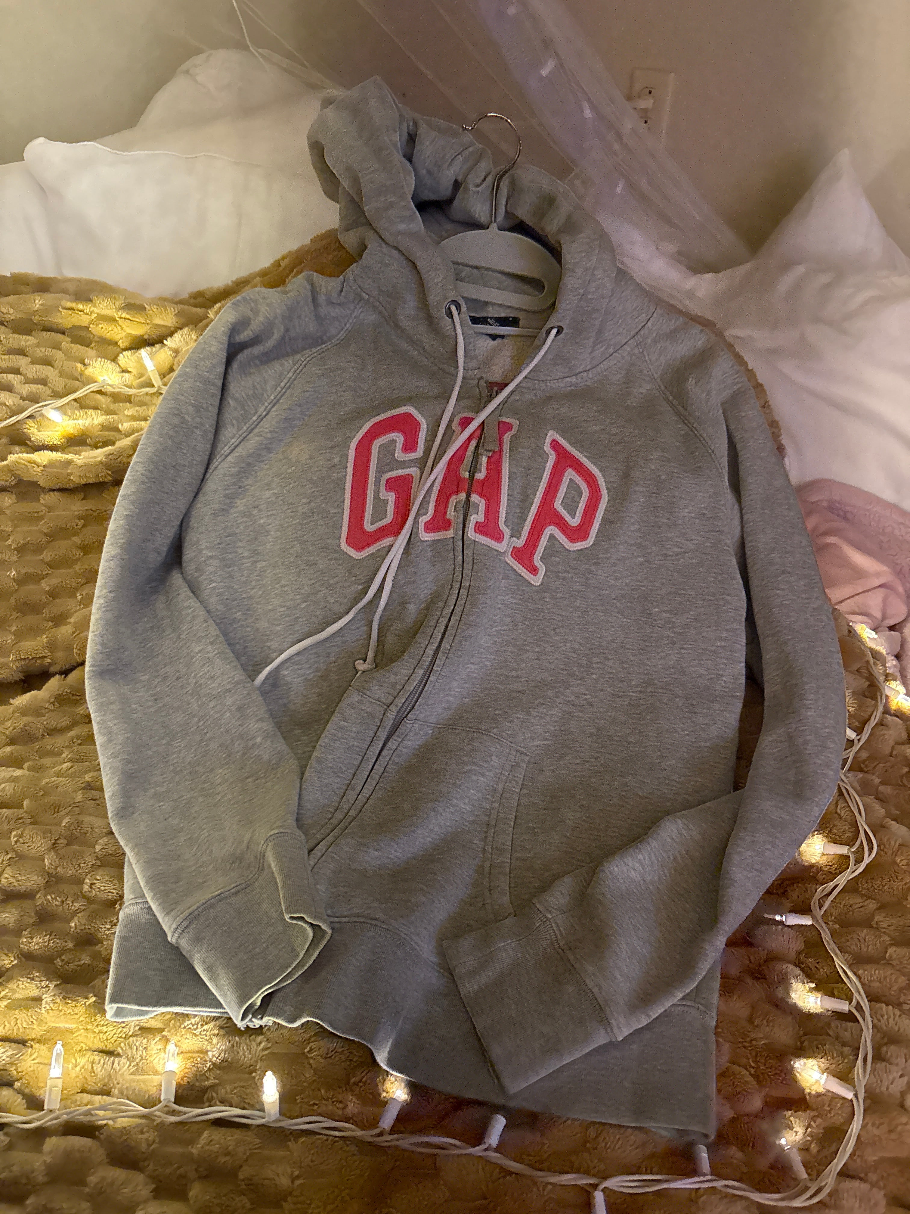 Gap Zip up hooded sweatshirt